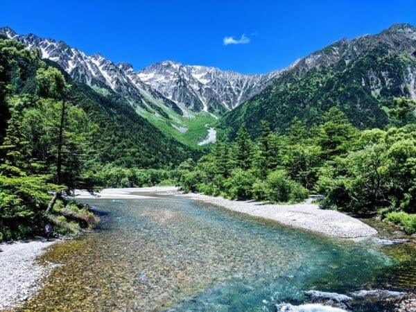 上高地 梓川
